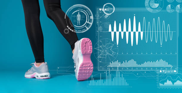 istock Fitness and technology concept. Sports tech. 1172892002