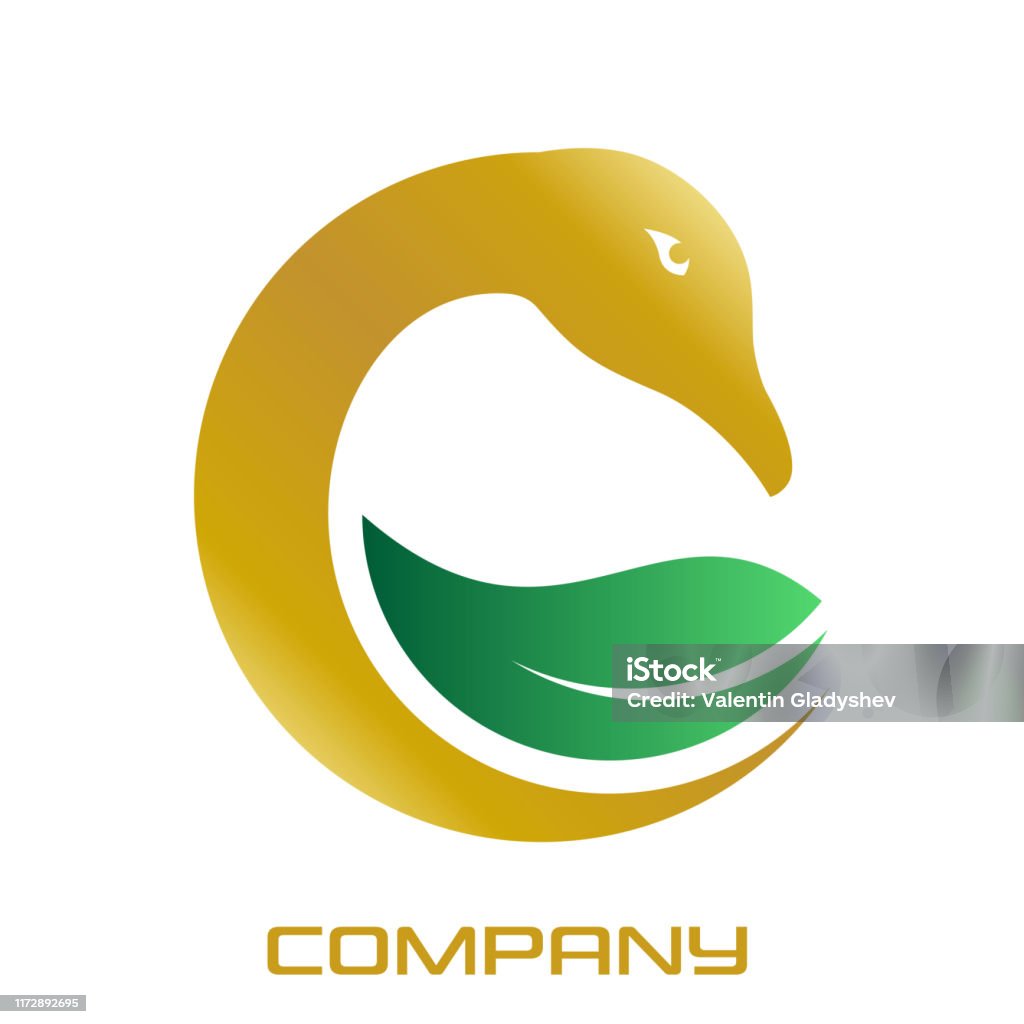 Golden Goose Logo Stock Illustration - Download Image Now - Abstract ...