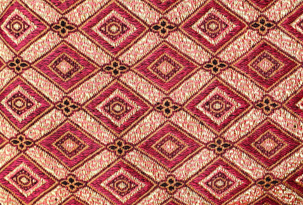 istock thai silk handcraft peruvian style rug surface close up More this motif & more textiles peruvian stripe beautiful background tapestry persian nomad detail pattern farabic fashionable textile. 1172893352
