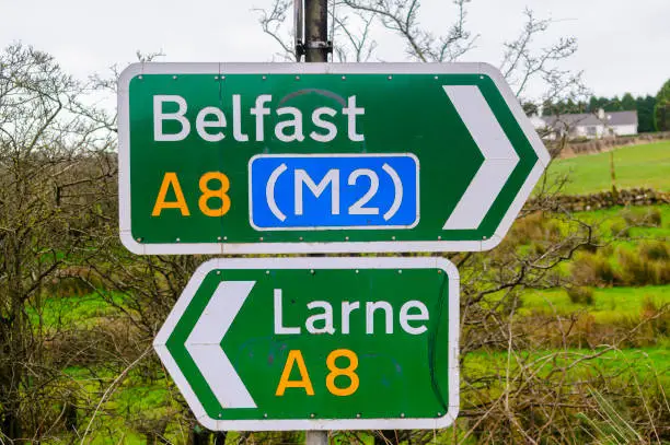 A8 Belfast to Larne Road, Northern Ireland