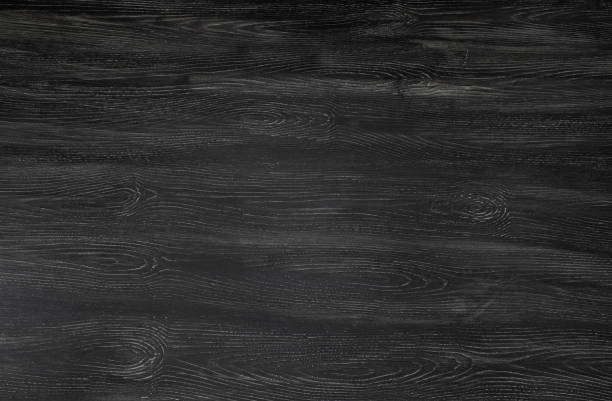 istock Wood texture background, black color, top view board, natural pattern 1172897331