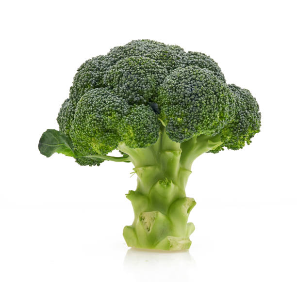 istock Ripe Broccoli Isolated on White Background 1172898740