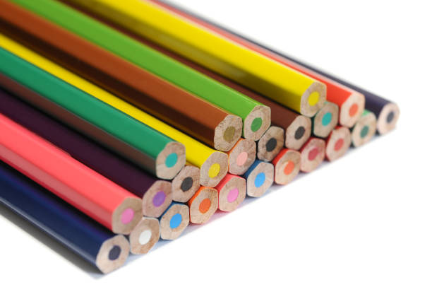 istock Color pencils isolated on white background. 1172900227