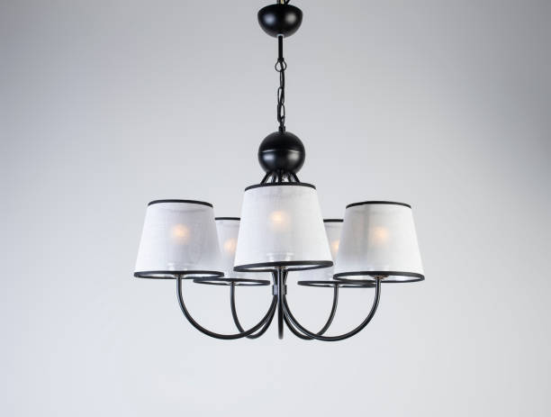 istock Chandelier isolated on white background, Light pendant isolated 1172901092