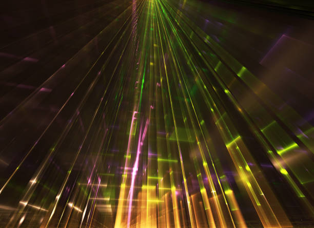 istock Abstract color dynamic background with lighting effect. Fractal art 1172902067