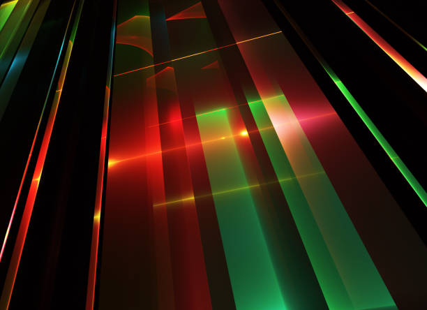 istock Abstract color dynamic background with lighting effect. Fractal art 1172902114