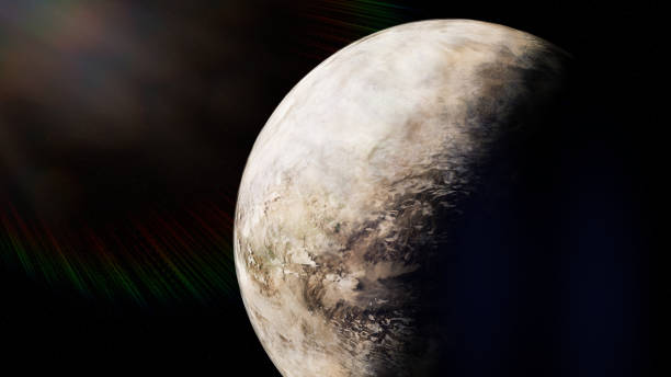 istock frozen alien iceworld, planet covert in ice and snow (3d space render) 1172911734
