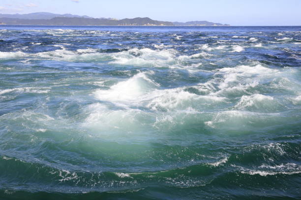istock Naruto whirlpools at Naruto strait, Tokushima, Japan 1172912982