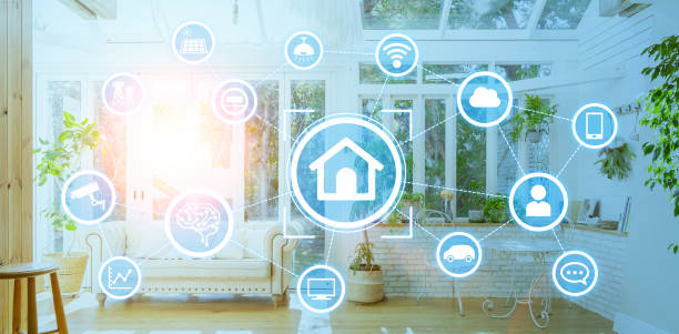istock Smart house concept. Home automation. 1172913208