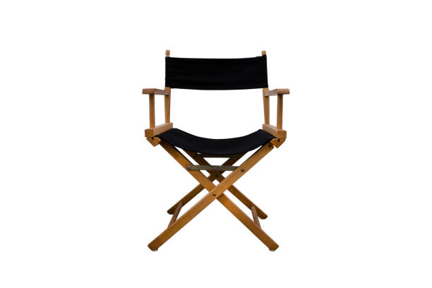 istock Director chair isolated on white background - clipping paths. 1172913279