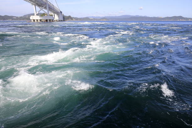 istock Naruto whirlpools at Naruto strait, Tokushima, Japan 1172913441
