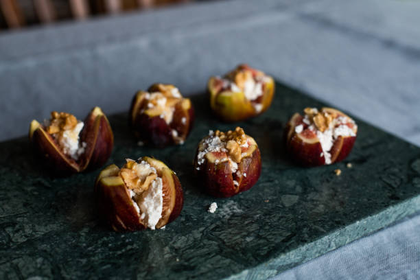 istock figs stuffed with ricotta cheese, walnut and honey 1172915386