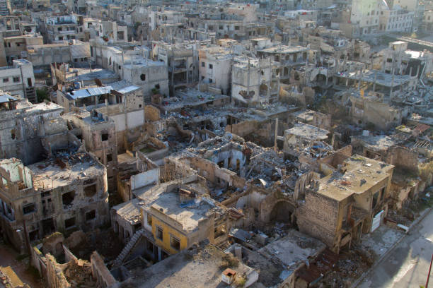 istock Destroyed Homs centre, Syria 1172915407