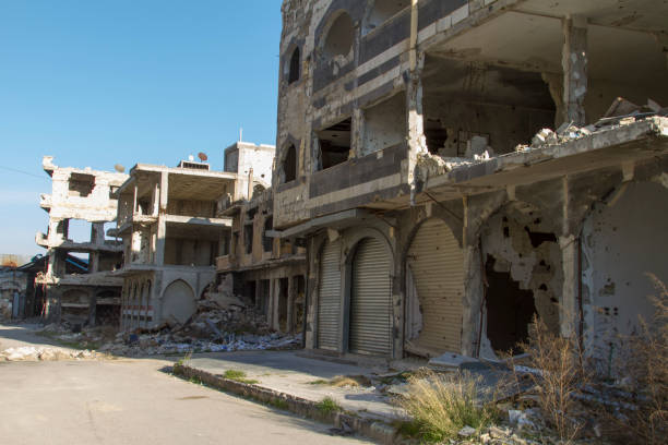 istock Destroyed Homs centre, Syria 1172917686