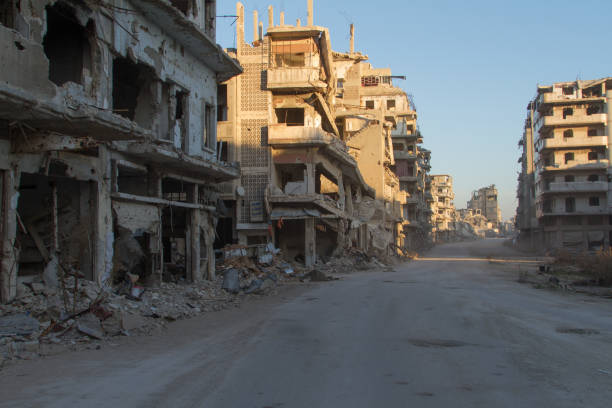 istock Destroyed Homs centre, Syria 1172917730