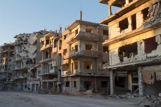istock Destroyed Homs centre, Syria 1172918008