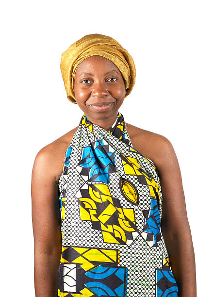 istock African Woman in Traditional Attire 117292599