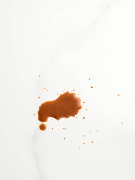 istock Splatter, Coffee Stain,Coffee splatters on white background 1172927009