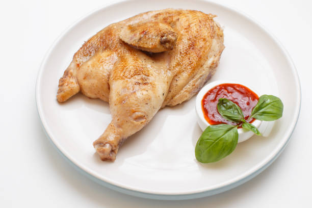 istock grilled chicken with berry sauce 1172944033
