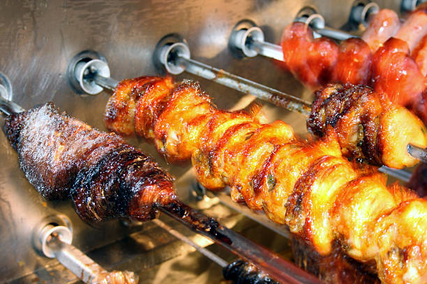 istock Barbecue, the typical brazilian churrasco 117294576