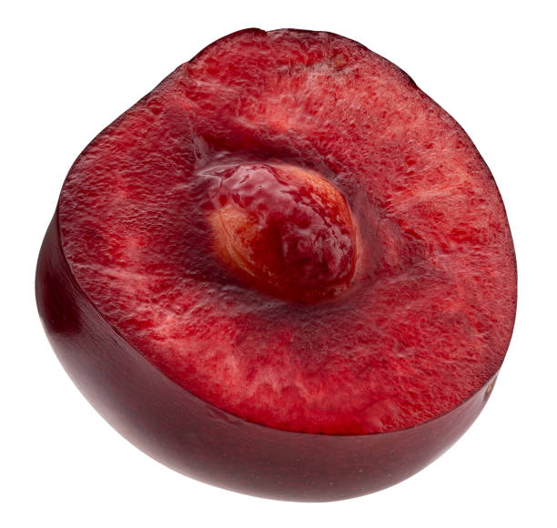 istock half of sweet cherry isolated on a white background 1172946271