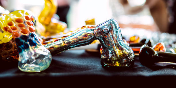 Accessories for smoking marijuana in the store. Smoke culture in 2020 Accessories for smoking marijuana in the store. Smoke culture in 2020 bong stock pictures, royalty-free photos & images