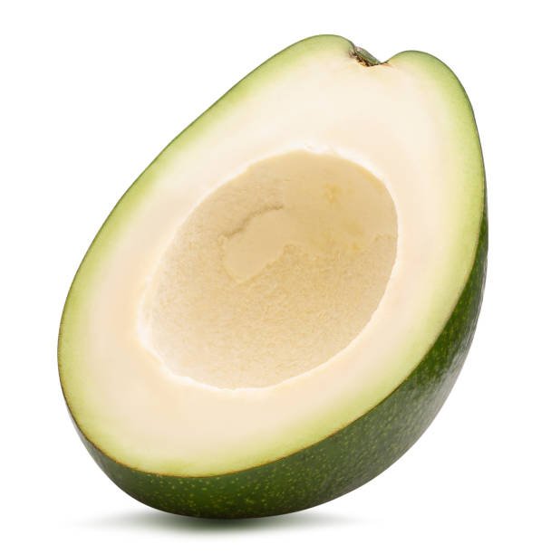istock half of avocado isolated on a white background 1172948083