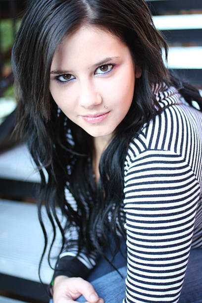 istock Pretty Girl on the Steps 117295103