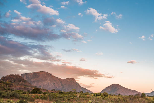 istock Mountains at sunset in Mozambique 1172953761