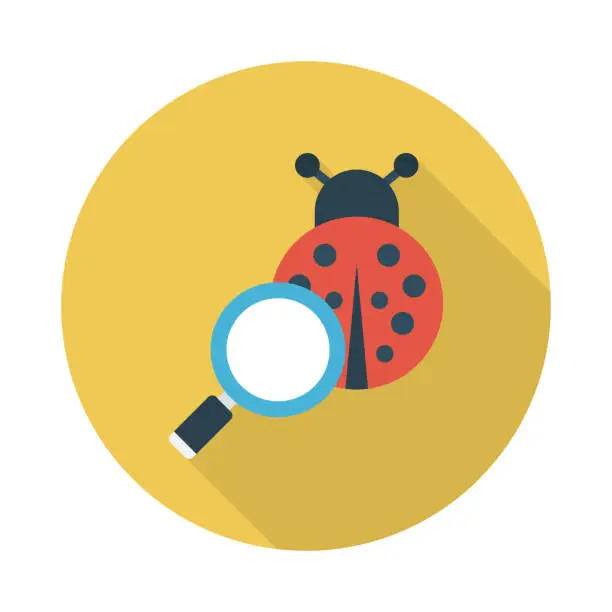 Vector illustration of bug