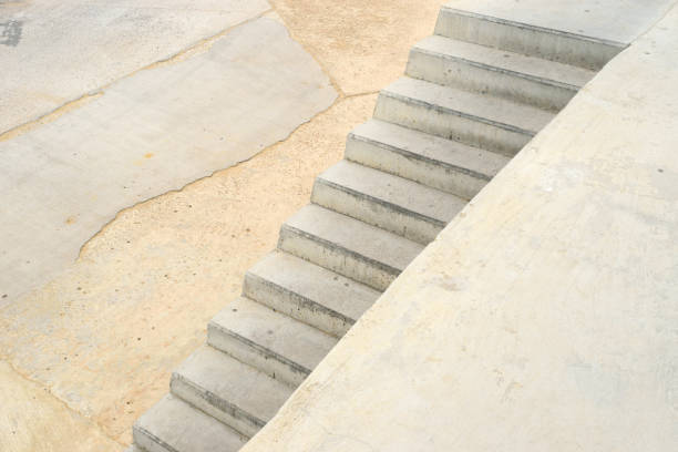 istock stair of  concrete from top 1172955874