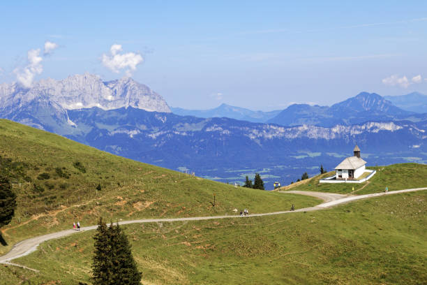 kitzbuhel - hahnenkamm foto e immagini stock