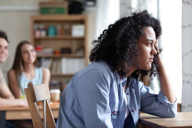 istock Young mixed race girl suffering from racial discrimination. 1172977577