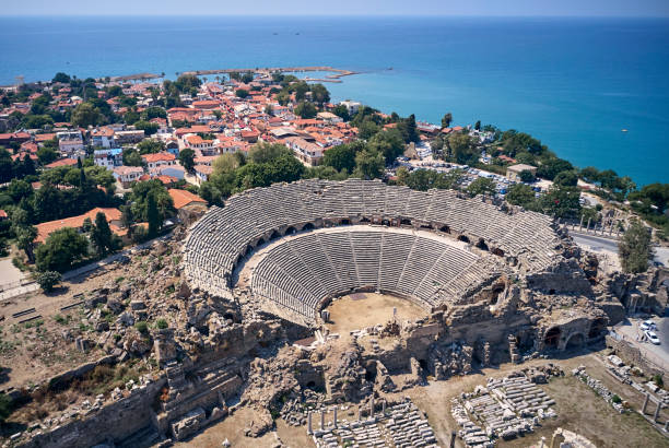 istock top view of the ancient amphitheater 1172981233