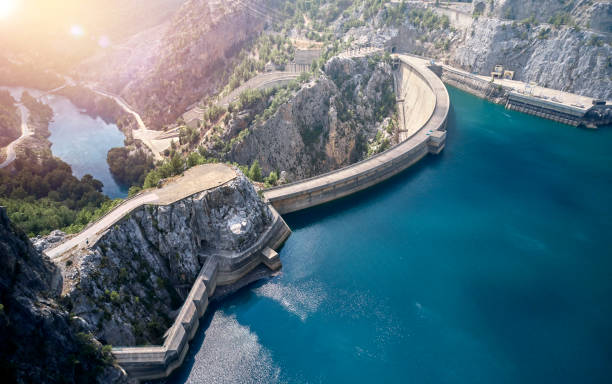 istock top view of the big dam 1172981967