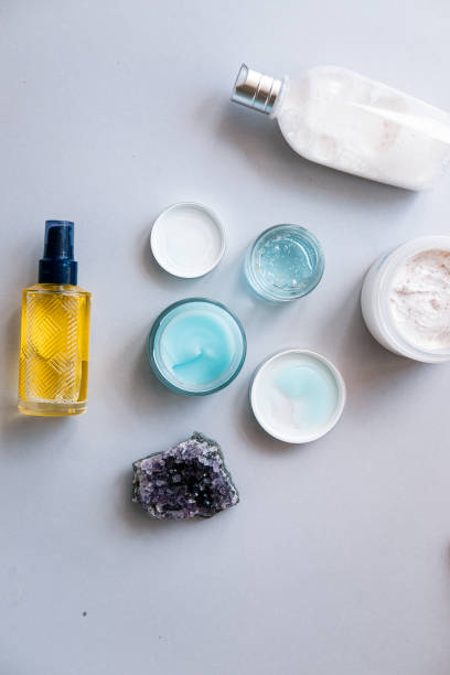 istock Skincare beauty products from above 1172986695