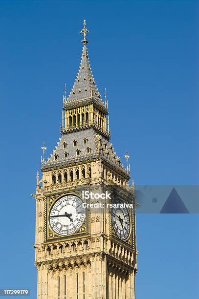 Big Ben Detalle Foto de stock y más banco de imágenes de Aguja - Chapitel - Aguja - Chapitel, Aire libre, Arquitectura