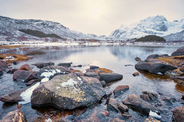 istock Fjord in winter, Norway 1172992530
