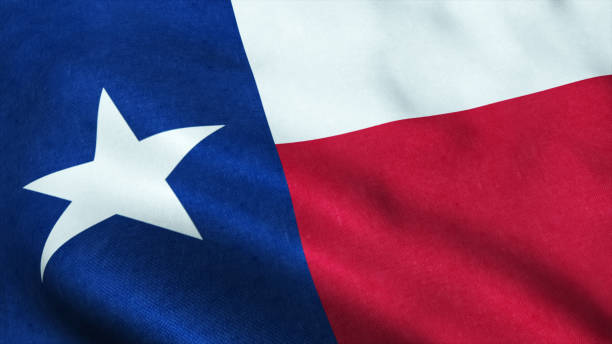 texas flag USA waving texas flag USA waving us state flag stock pictures, royalty-free photos & images