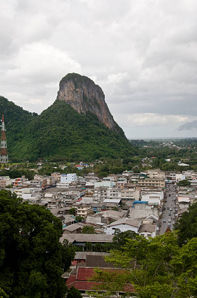 Cityscape In Phatthalung, Thailand  phatthalung province stock pictures, royalty-free photos & images