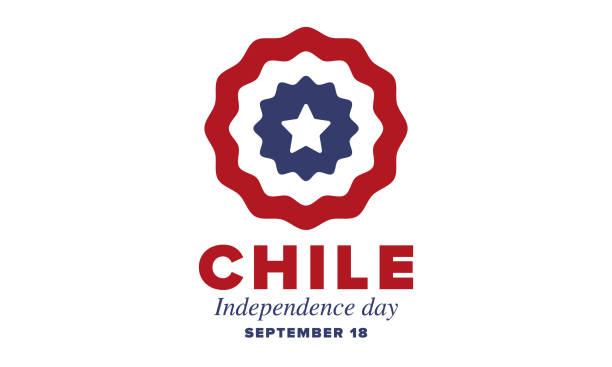 Chile Independence Day. Happy national holiday Fiestas Patrias. Freedom day. Celebrate annual in September 18. Chile flag. Patriotic chilean design. Poster, card, banner, template, background. Vector Chile Independence Day. Happy national holiday Fiestas Patrias. Freedom day. Celebrate annual in September 18. Chile flag. Patriotic chilean design. Poster, card, banner, template, background. Vector flag of chile stock illustrations