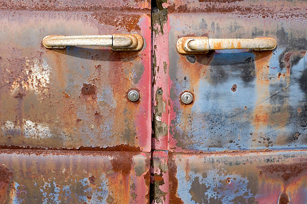 istock Antique Auto Door Handles 117300487