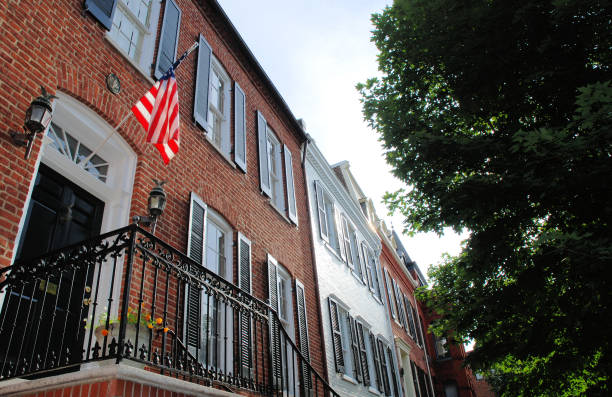 istock The beautiful Federal-style architecture of Georgetown (Washington, D.C.) 1173005107