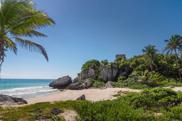istock Ruins of Tulum on the Caribbean coast. 1173022419