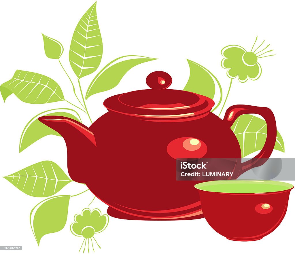 Herbata - Grafika wektorowa royalty-free (Brązowy)