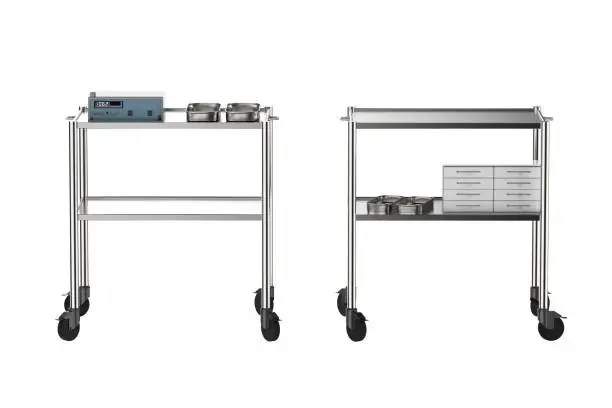 Photo of medical carts with supplies