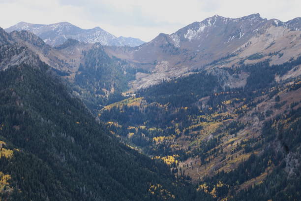 istock Wasatch Mountain peaks in Autumn 1173032427