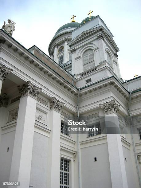 Photo libre de droit de Cathédrale De Helsinki banque d'images et plus d'images libres de droit de Architecture - Architecture, Blanc, Bleu