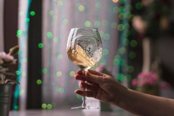 istock Glass of white wine 1173040106