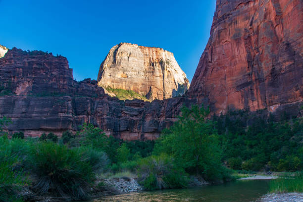 istock The Virgin River and the Great White Throne 1173043074